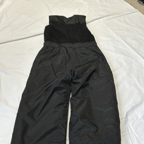 WEATHERPROOF BLACK Size 5 SNOW ADJUSTABLE BIB SKI PANT - Picture 6 of 7